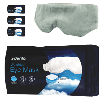4 - Derila verzwaarde oogmaskers (€ 14,99/stuk)